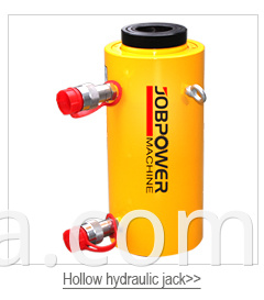 JRCS Fino Ação única Hydraulic Jack 10 toneladas